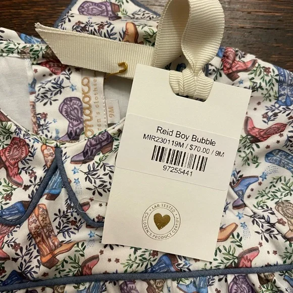 Dondolo x Miron Crosby Baby Boy Bubble with Boots - Picture 5 of 5